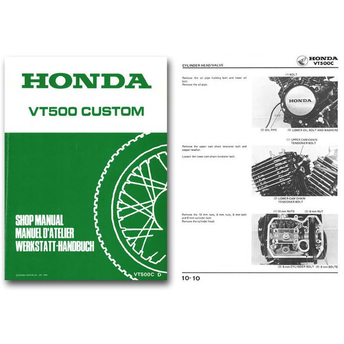 Owners Manual For 86 Honda Vt 500