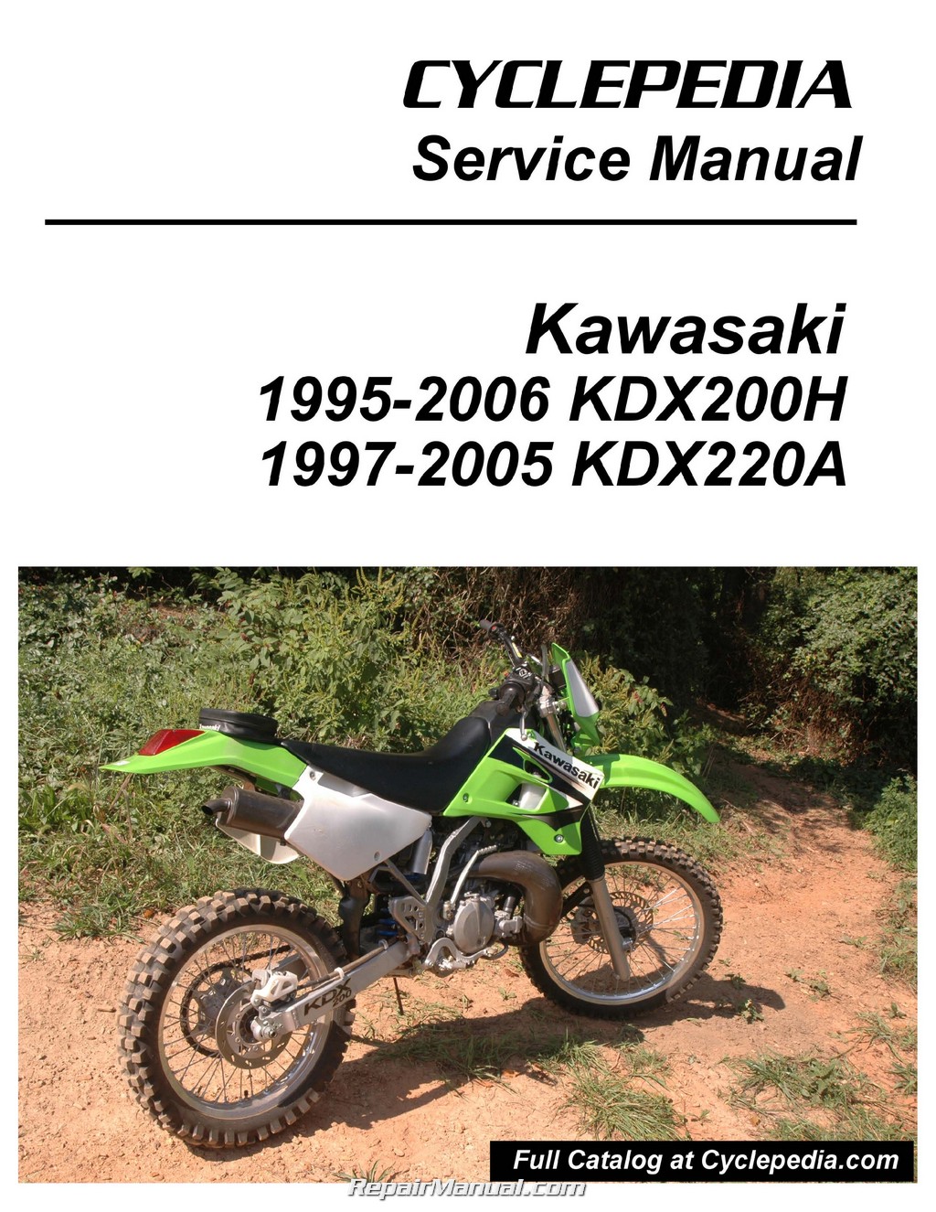 Kdx220r Service Manual